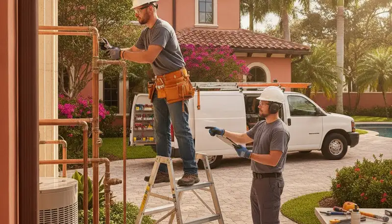 West Palm Beach, FL plumber serving residential plumbing repairs and leak fixes