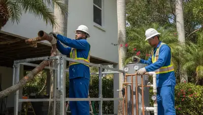 West Palm Beach, FL plumber providing residential plumbing repair services
