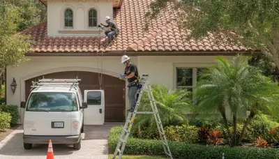 Plumber providing repair service in West Palm Beach, FL for local plumbing issues