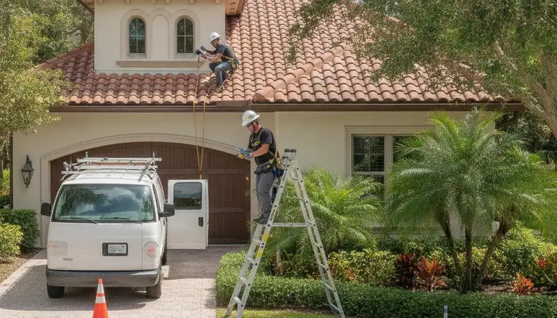 Plumber providing repair service in West Palm Beach, FL for local plumbing issues