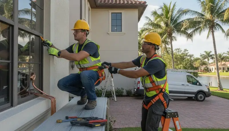 West Palm Beach, FL plumber providing professional plumbing repair services for homes and businesses