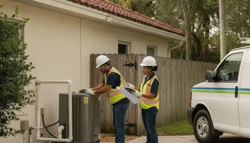 West Palm Beach, FL plumber service van for plumbing repairs and emergency plumbing calls