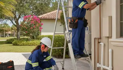 West Palm Beach, FL plumber providing repair service for residential plumbing issues