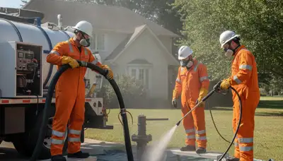 Septic tank cleaning service in West Palm Beach, FL by On Call Plumbers
